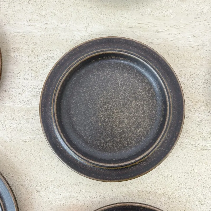 Pamono Vintage Plates by Ulla Procope for Arabia, 1970s, Set of 9> Dinner Plates & Bowls