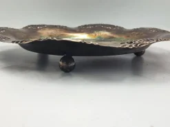 Outlet Pamono Vintage Platter in Silver-Plated Brass, 1940s
