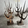 Pamono Vintage Plywood Stands, Set of 4> Racks, Hooks & Valets