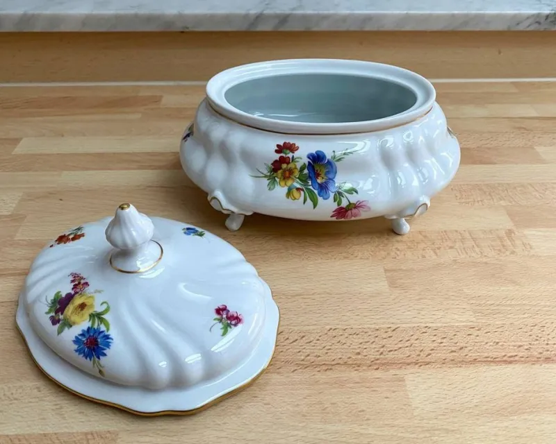 Best Pamono Vintage Porcelain Casket by Weimar, Germany, 1970s