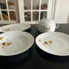 Outlet Pamono Vintage Porcelain Dishes, 1970, Set of 4
