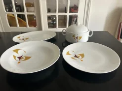 Outlet Pamono Vintage Porcelain Dishes, 1970, Set of 4