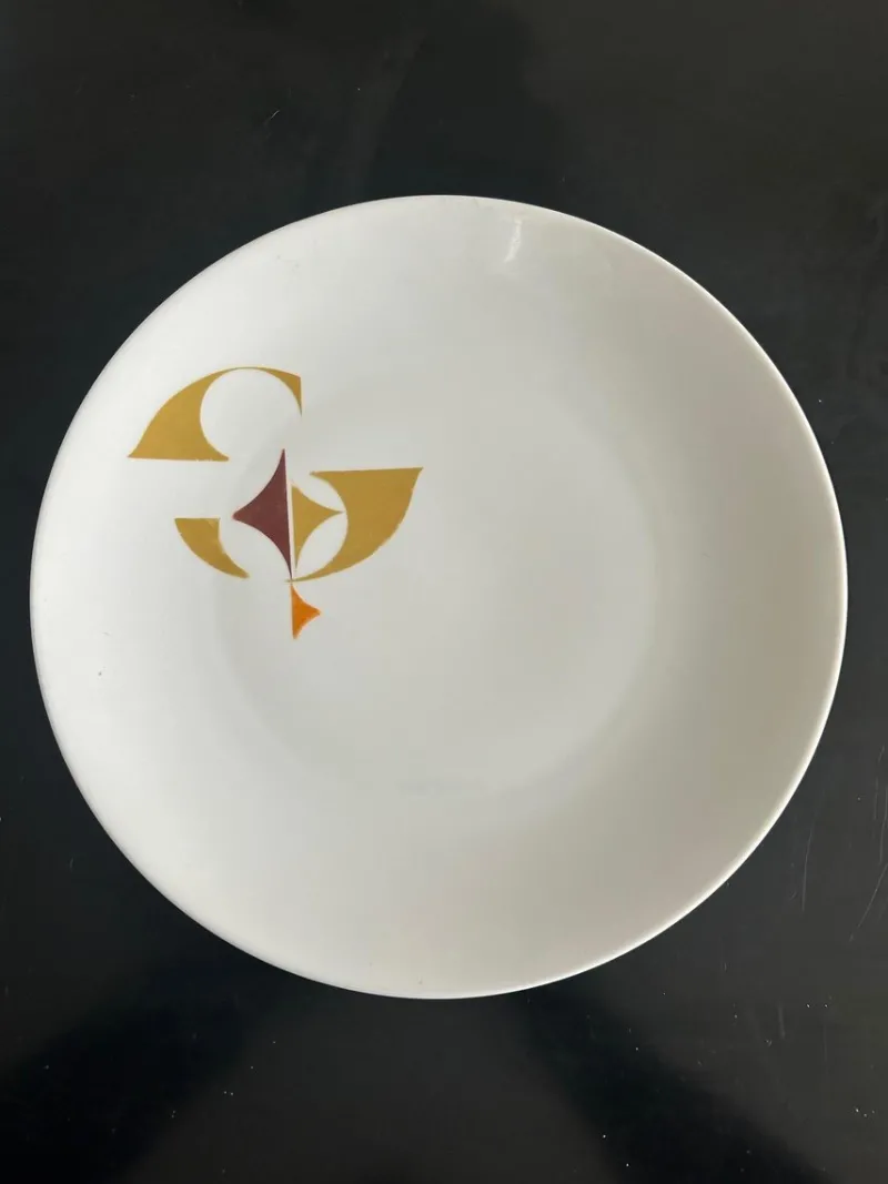 Outlet Pamono Vintage Porcelain Dishes, 1970, Set of 4