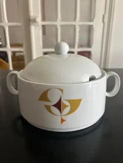 Outlet Pamono Vintage Porcelain Dishes, 1970, Set of 4