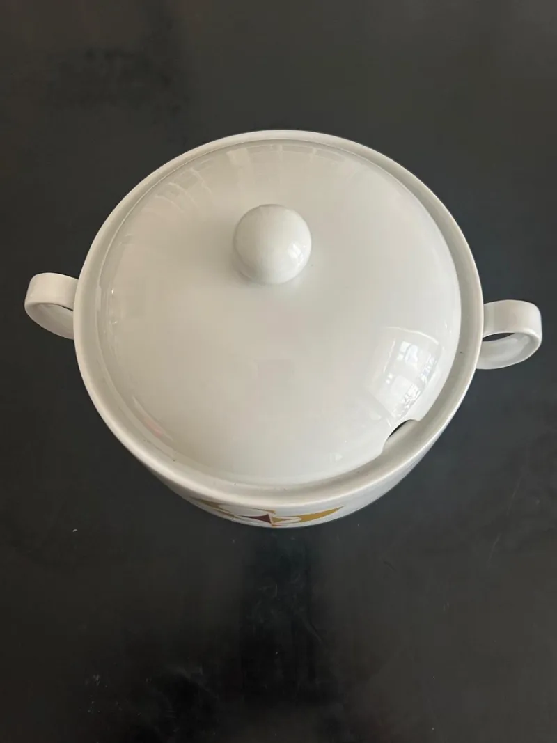Outlet Pamono Vintage Porcelain Dishes, 1970, Set of 4