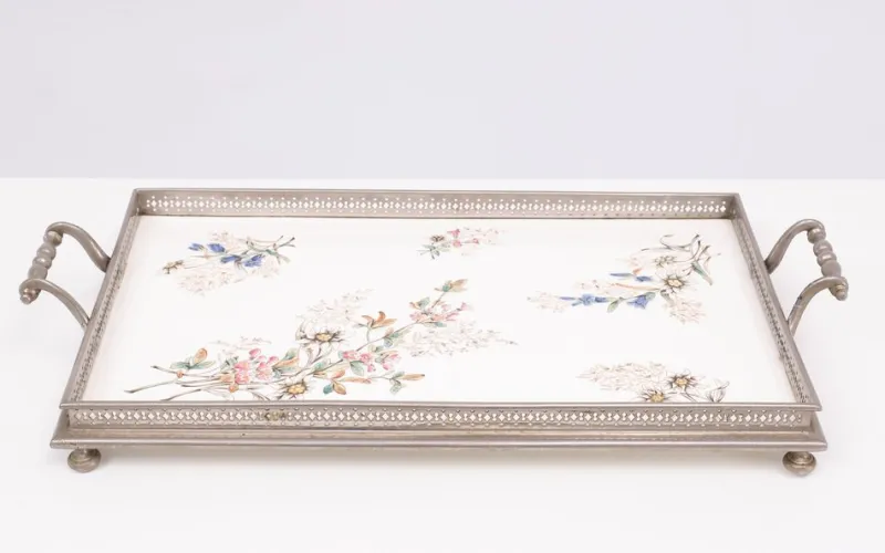 Outlet Pamono Vintage Porcelain Serving Tray, 1920s