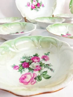 Pamono Vintage Porcelain Tableware Set, 1930s, Set of 13><noscript><img width=