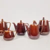 Pamono Vintage Porcelain Tea Pots from Villeroy & Boch Luxembourg, 1960s, Set of 5> Coffee & Tea Service