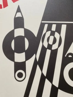 Pamono Vintage Poster by Fortunato Depero, 1980s><noscript><img width=