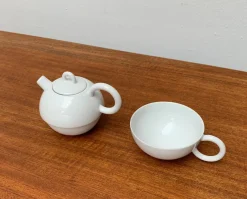 Pamono Vintage Postmodern German Fantasia Series Teapot and Cup by Matteo Thun for Arzberg, 1980s, Set of 2><noscript><img width=