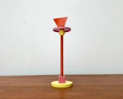 Pamono Vintage Postmodern Konfetti Metal and Wood Candleholder by Anna Efverlund for Ikea, 1980s> Candleholders