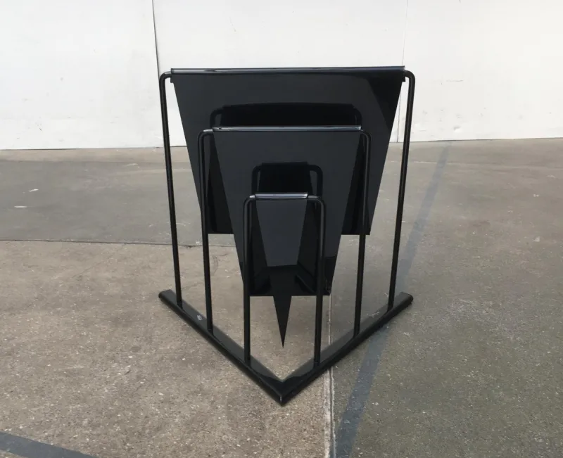 Pamono Vintage Postmodern Magazine Rack by Markus Börgens for D-Tec, 1980s> Magazine Racks