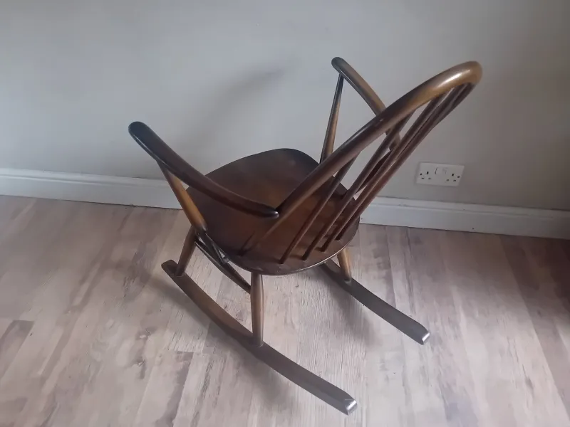 Pamono Vintage Quaker Rocking Chair from Ercol, 1960s> Rocking Chairs