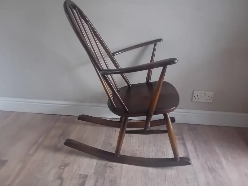 Pamono Vintage Quaker Rocking Chair from Ercol, 1960s> Rocking Chairs