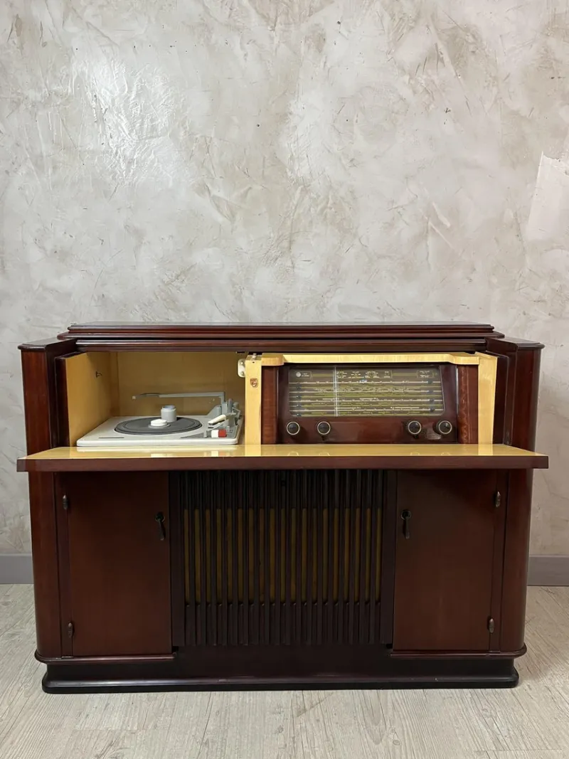 Discount Pamono Vintage Radio Cabinet from Philips, 1960s