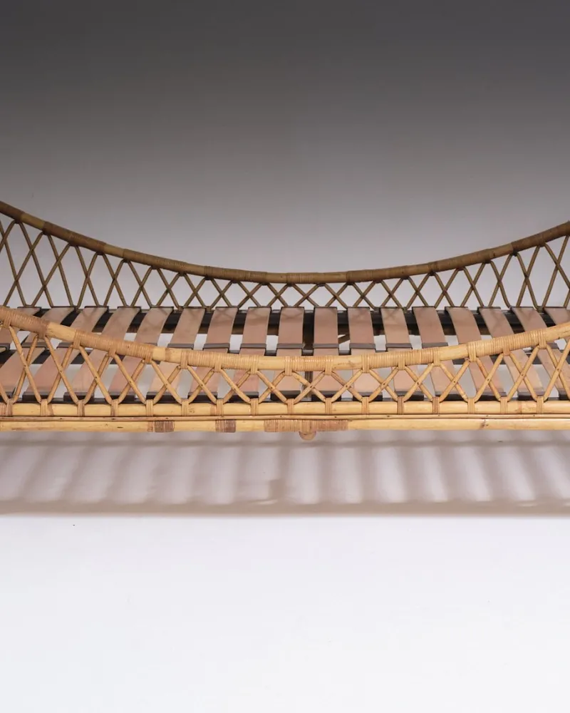 Pamono Vintage Rattan Daybed, 1970s> Beds & Bedroom Sets