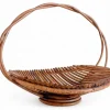 Pamono Vintage Rattan Fruit Bowl Basket Centerpiece by Franco Albini, 1950s