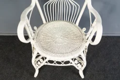 Pamono Vintage Rattan Peacock Armchair><noscript><img width=