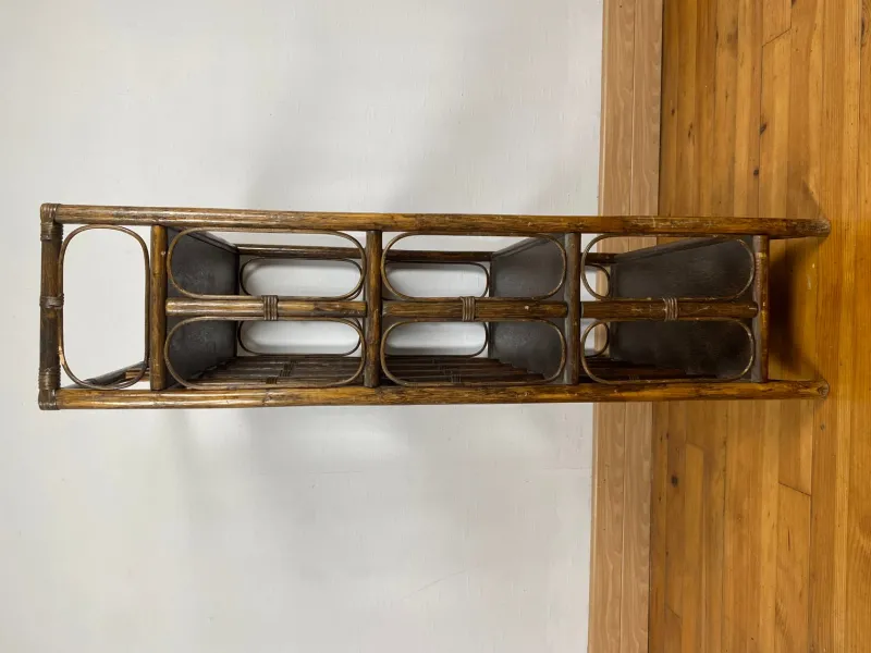 Outlet Pamono Vintage Rattan Shelf, 1920s