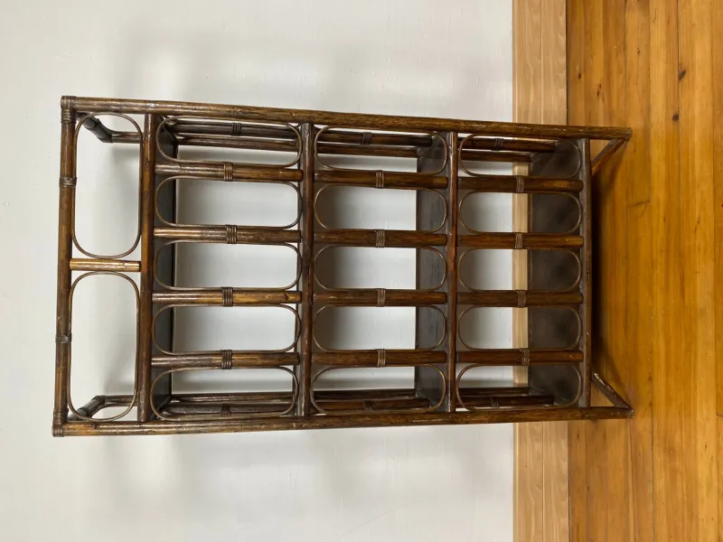 Outlet Pamono Vintage Rattan Shelf, 1920s