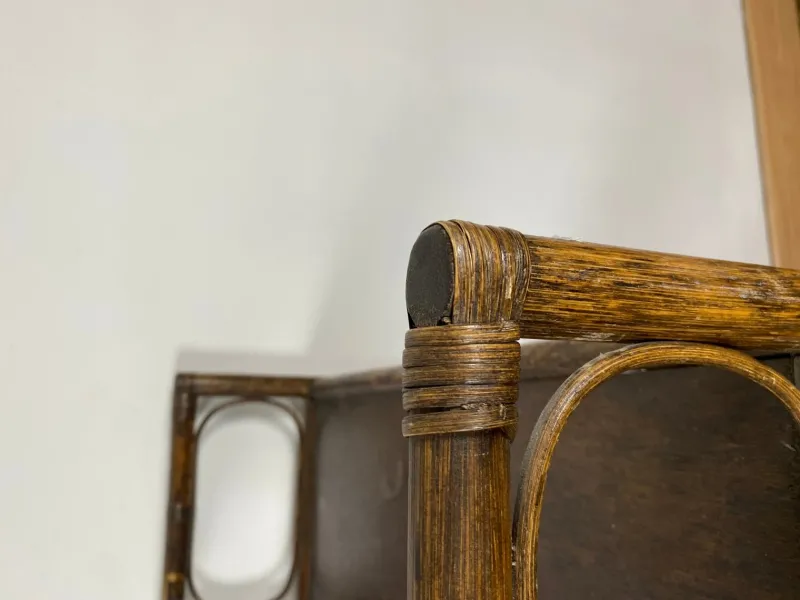 Outlet Pamono Vintage Rattan Shelf, 1920s