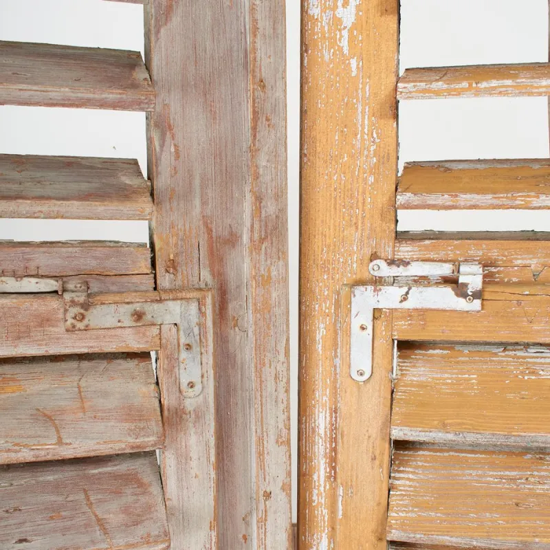 Pamono Vintage Reclaimed Window Shutters, 1950s