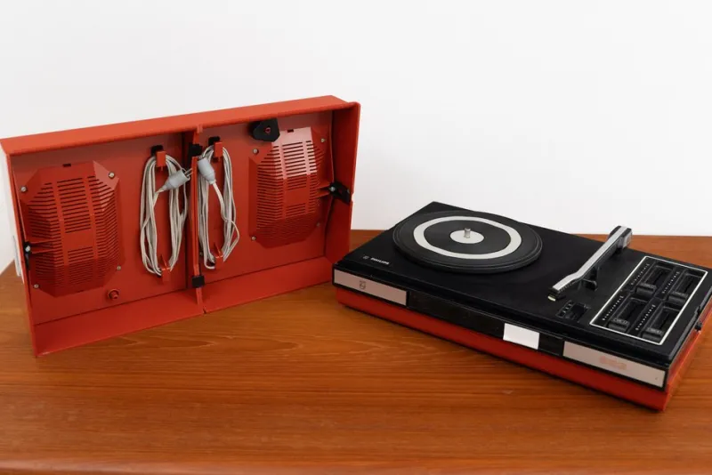 Pamono Vintage Record Player from Philips, 1970s> Electronics