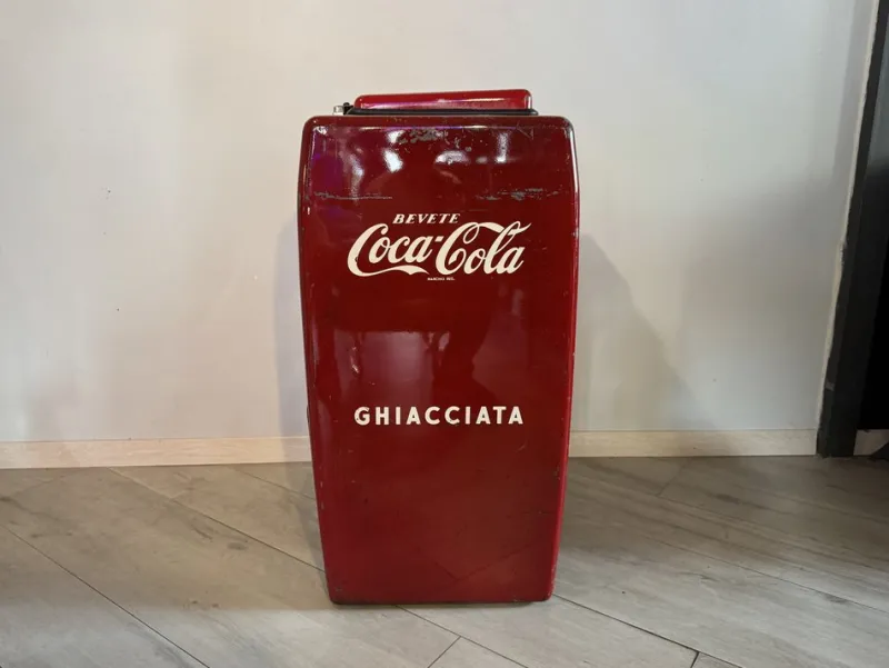 Outlet Pamono Vintage Red Icebox, 1950s