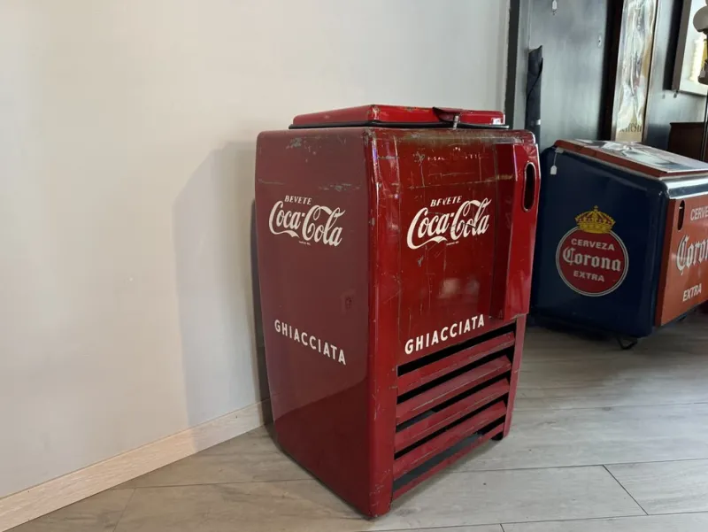 Outlet Pamono Vintage Red Icebox, 1950s
