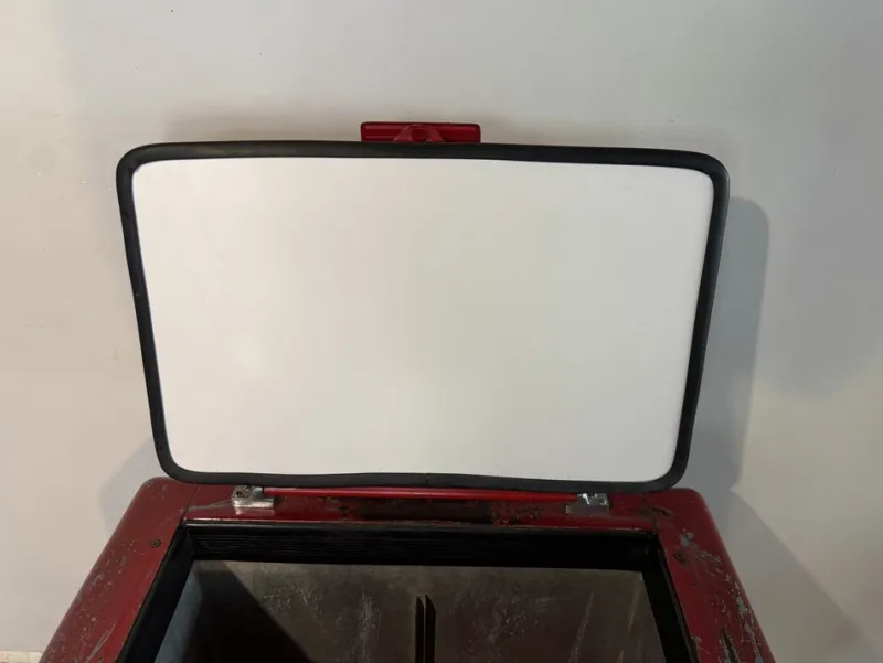 Outlet Pamono Vintage Red Icebox, 1950s