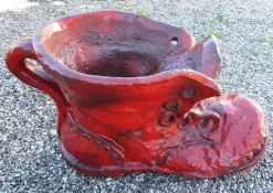 Best Pamono Vintage Red Shoe Planter