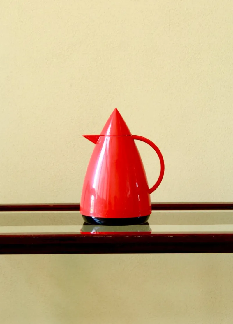 Pamono Vintage Red Thermos Flask by Emsa Brasil, 1980s> Bottles, Carafes & Jugs
