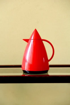 Pamono Vintage Red Thermos Flask by Emsa Brasil, 1980s><noscript><img width=