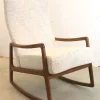 Pamono Vintage Rocking Chair attributed to Ole Wanscher for France & Søn / France & Daverkosen> Rocking Chairs