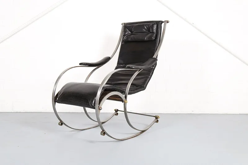Pamono Vintage Rocking Chair by Peter Cooper for R. W. Winfield, 1851> Rocking Chairs