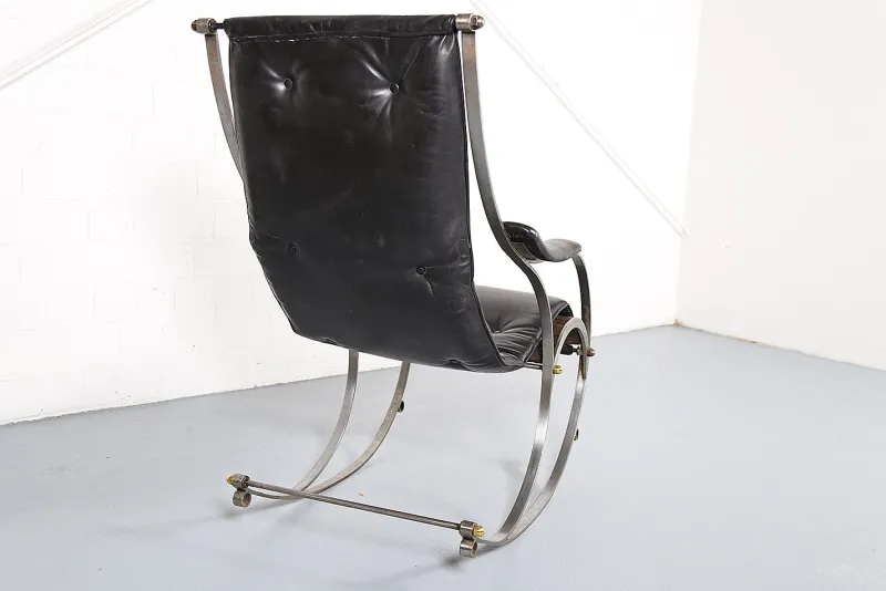 Pamono Vintage Rocking Chair by Peter Cooper for R. W. Winfield, 1851> Rocking Chairs
