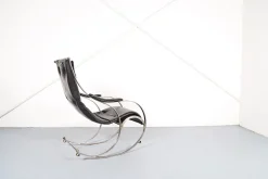 Pamono Vintage Rocking Chair by Peter Cooper for R. W. Winfield, 1851><noscript><img width=
