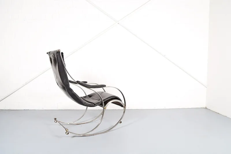 Pamono Vintage Rocking Chair by Peter Cooper for R. W. Winfield, 1851> Rocking Chairs