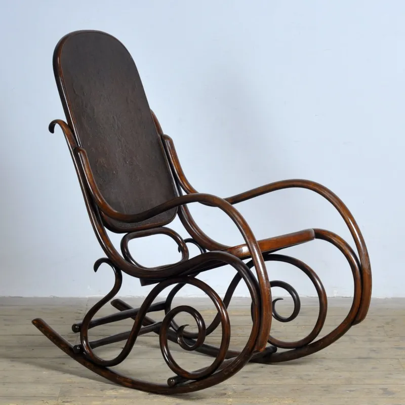 Pamono Vintage Rocking Chair from Thonet, 1920> Rocking Chairs