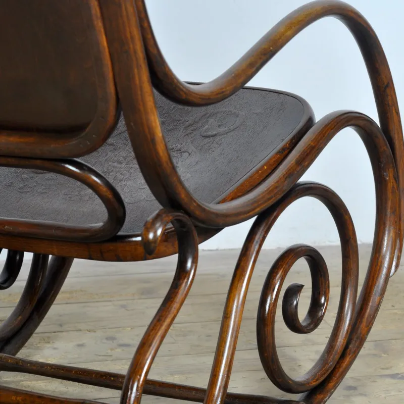 Pamono Vintage Rocking Chair from Thonet, 1920> Rocking Chairs