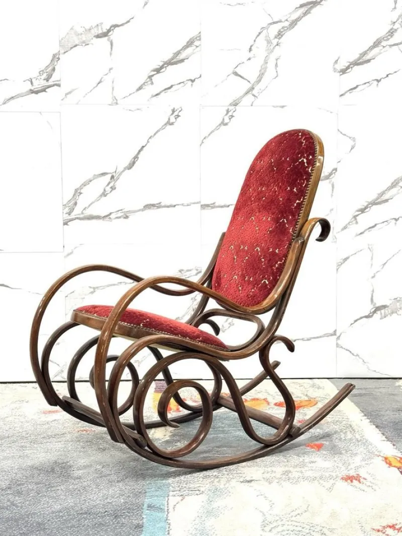 Discount Pamono Vintage Rocking Chair from Thonet, 1950