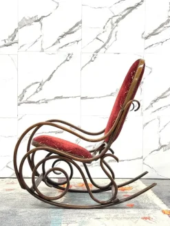 Discount Pamono Vintage Rocking Chair from Thonet, 1950