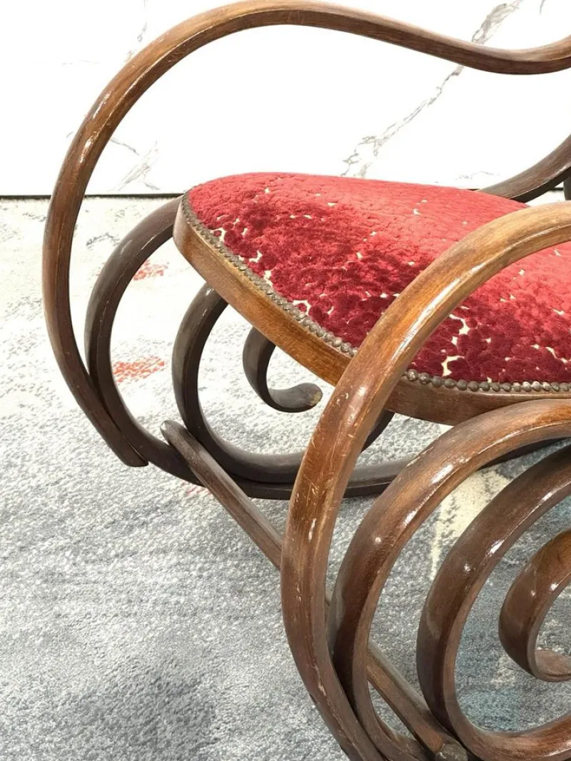 Discount Pamono Vintage Rocking Chair from Thonet, 1950