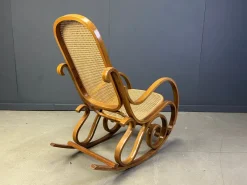 Pamono Vintage Rocking Chair in the style of Thonet, 1960s><noscript><img width=
