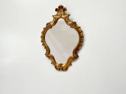 Pamono Vintage Rococo Style Gilt Wall Mirror, 1930s> Mirrors