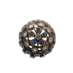 Pamono Vintage Rosette Ring in Sterling Silver> Rings