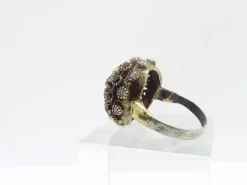 Pamono Vintage Rosette Ring in Sterling Silver><noscript><img width=