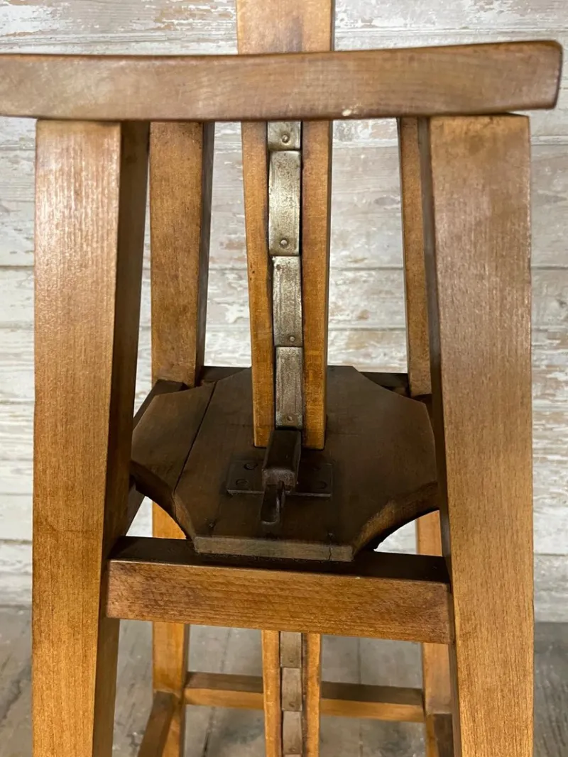 Pamono Vintage Rotating Height-Adjustable Sculpture Stand> Worktables & Workbenches