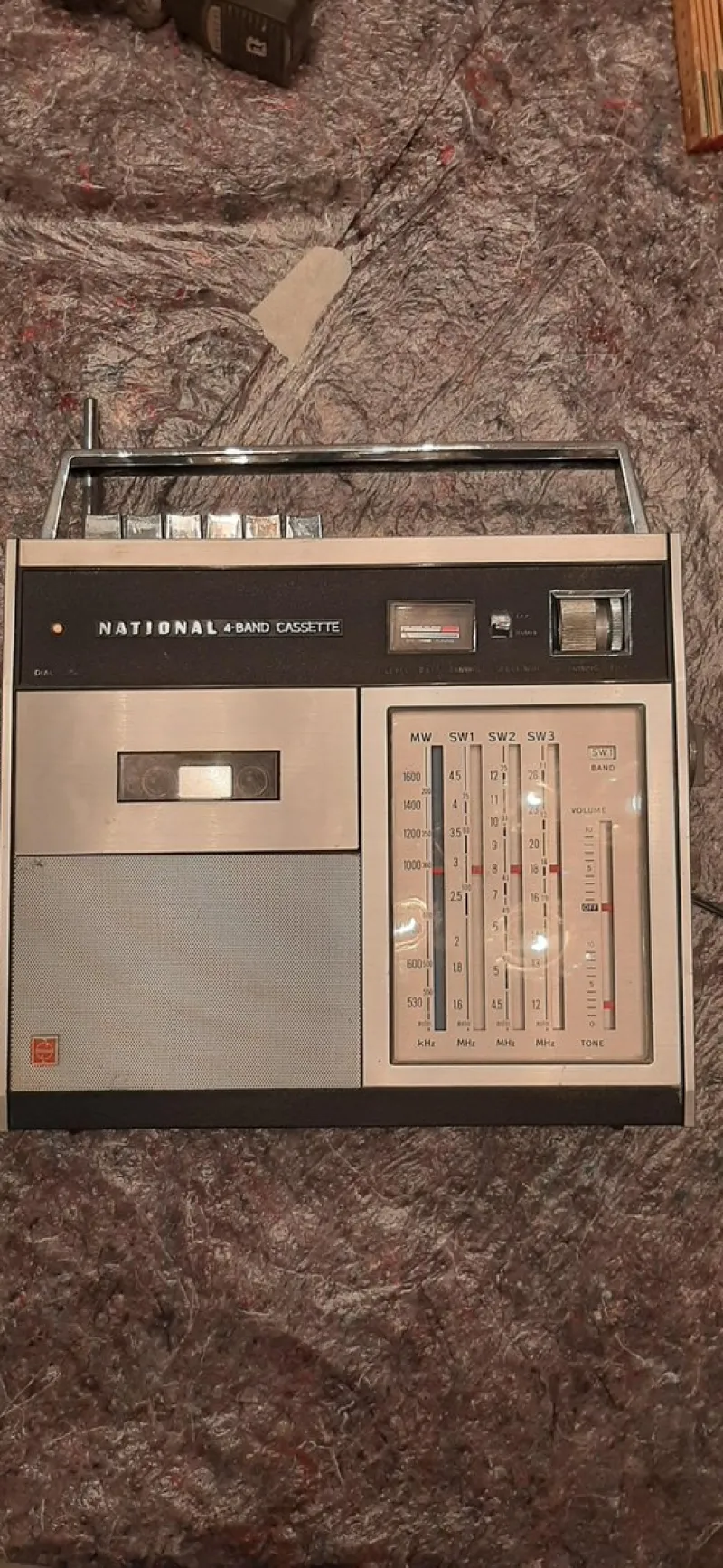 Sale Pamono Vintage RQ-2335 Radio from National Panasonic, 1960s