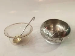 Discount Pamono Vintage Russian Salt Cellar, Set of 2